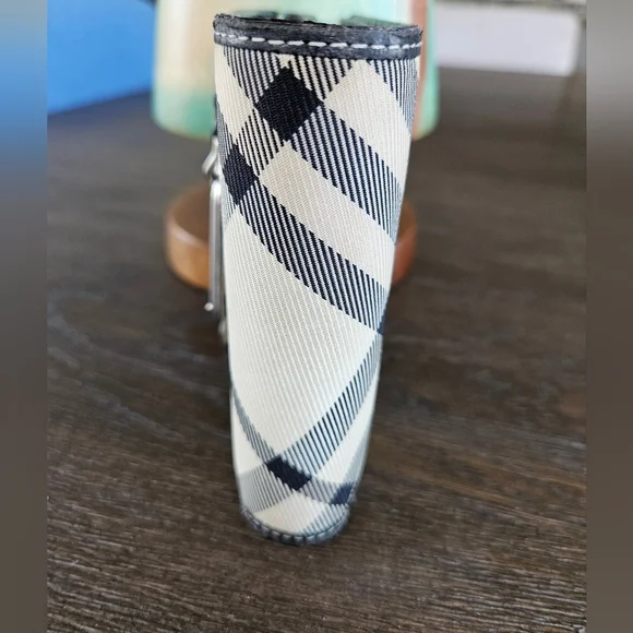 Burberry Blue Label Plaid KISSLOCK Wallet - Picture 6 of 9